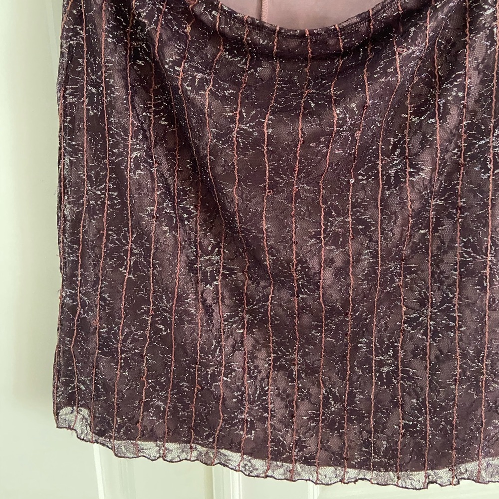 Purple skirt
